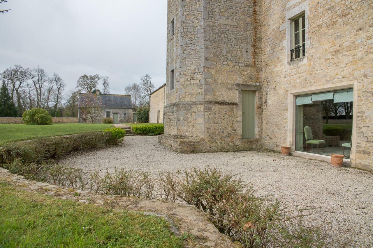 Chateau De Monceaux 5Mn De Bayeux Proche Mer Exterior foto