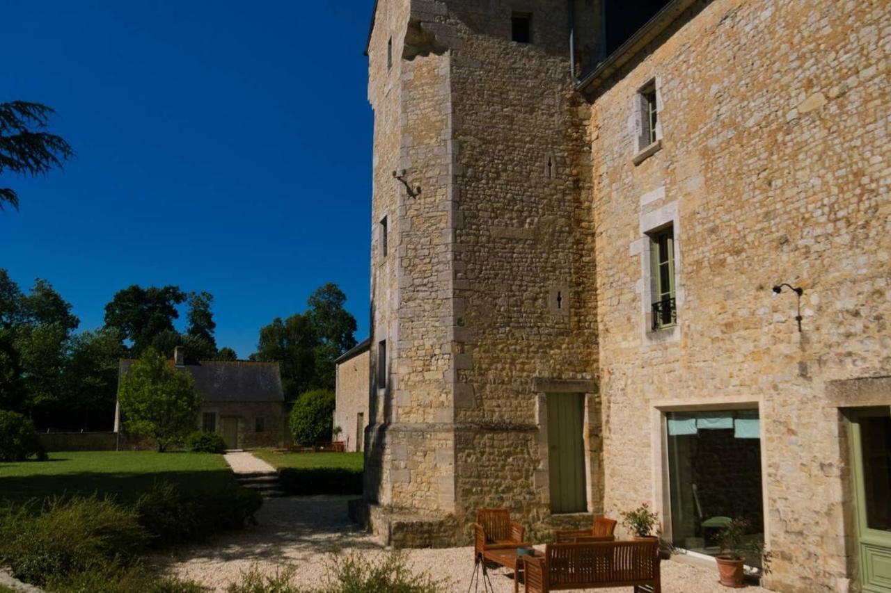 Chateau De Monceaux 5Mn De Bayeux Proche Mer Exterior foto